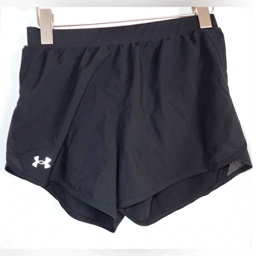 Under Armour Women’s Black Shorts Lightweight Gym Running Size M
